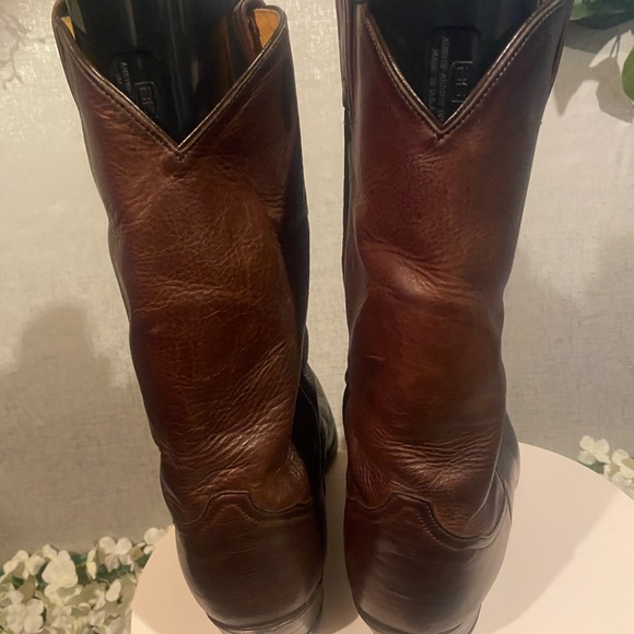 Tony lama men leather boots